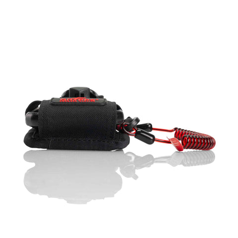 Adjustable Two-Way Radio Holster with Coil E-Tether & E-Catch - 0.5kg / 1.1lb