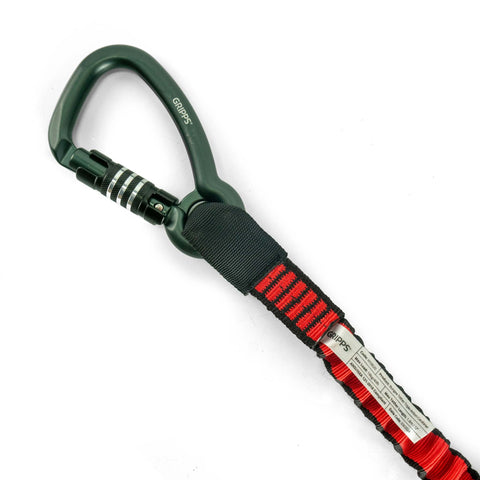 Bungee Tether Triple-Action Carabiner - 18kg / 40lb