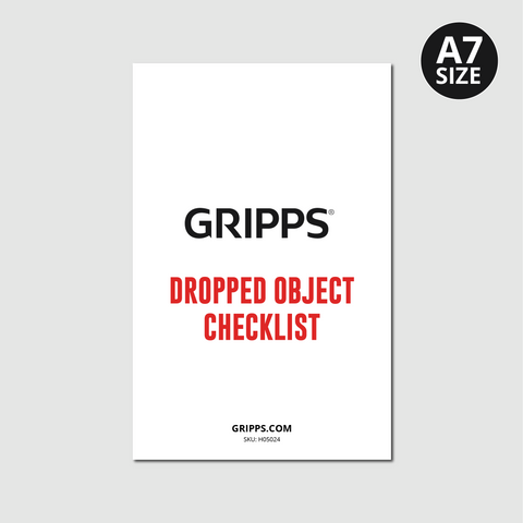 GRIPPS® mahakukkunud objektide kontrollnimekiri